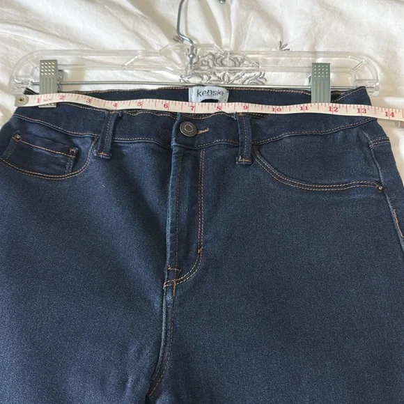 Kensie Dark Blue Skinny Jeans - Picture 5 of 5